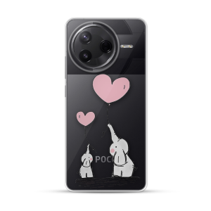 Silikonska Maskica za Poco F7 Pro - Elephant Heart