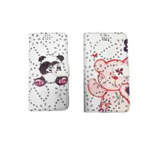 Preklopna maskica s cirkonima za Galaxy A7 2018 - Više motiva