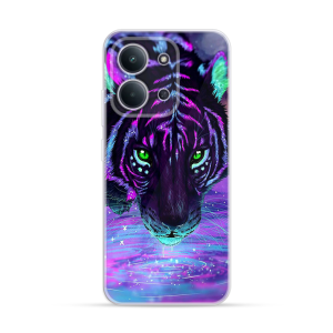 Silikonska Maskica za Redmi 15C - Neon Tiger