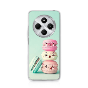 Silikonska Maskica za Redmi 14C / Redmi A4 / Poco C75 - Happy Macarons