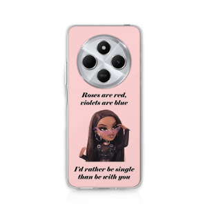 Silikonska Maskica za Redmi 14C / Redmi A4 / Poco C75 - Confident Girl