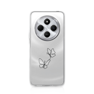 Silikonska Maskica za Redmi 14C / Redmi A4 / Poco C75 - Leptiri - LA-26