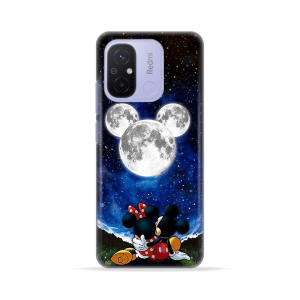 Silikonska Maskica za Redmi 12C / Redmi 11A / Poco C55 - Cartoon Moon