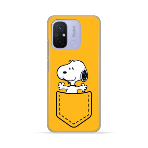 Silikonska Maskica za Redmi 12C / Redmi 11A / Poco C55 - Snoopy