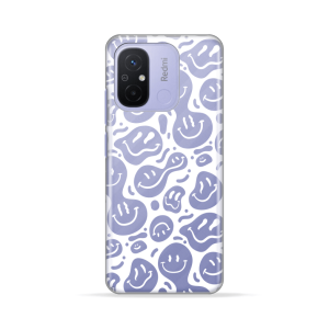 Silikonska Maskica za Redmi 12C / Redmi 11A / Poco C55 - White Smiley