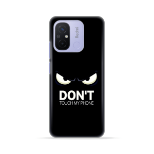 Silikonska Maskica za Redmi 12C / Redmi 11A / Poco C55 - Don't Touch My Phone