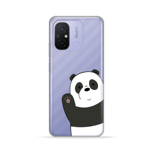 Silikonska Maskica za Redmi 12C / Redmi 11A / Poco C55 - Hello Panda