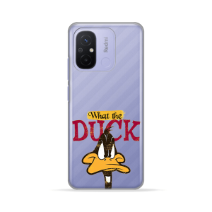 Silikonska Maskica za Redmi 12C / Redmi 11A / Poco C55 - What The Duck