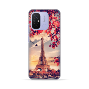 Silikonska Maskica za Redmi 12C / Redmi 11A / Poco C55 - City of Love