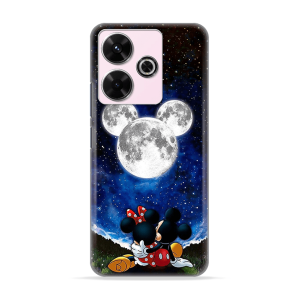 Silikonska Maskica za Redmi 13 (4G) - Cartoon Moon