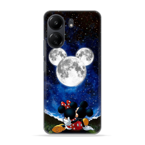 Silikonska Maskica za Xiaomi Redmi 13C - Cartoon Moon