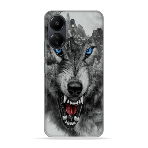 Silikonska Maskica za Xiaomi Redmi 13C - Lone Wolf