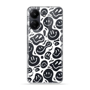 Silikonska Maskica za Xiaomi Redmi 13C - White Smiley