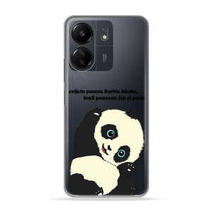 Silikonska Maskica za Xiaomi Redmi 13C - Panda