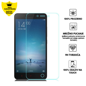 Zaštitno Staklo za ekran za Xiaomi Redmi 3S (2D) - Prozirno