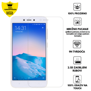 Zaštitno Staklo za ekran za Xiaomi Redmi 5A (2D) - Prozirno