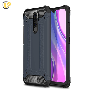 Redmi note 8 - Defender II Silikonska Anti Shock Maskica - Plava