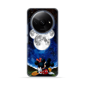 Silikonska Maskica za Redmi A3 - Cartoon Moon