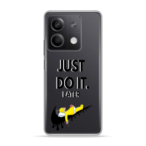 Silikonska Maskica za Redmi Note 13 5G - Just Do It (Later)