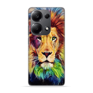 Silikonska Maskica za Redmi Note 13 Pro 4G - King of the Jungle