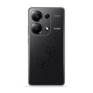 Silikonska Maskica za Redmi Note 13 Pro (4G) - Leptiri - LA-26