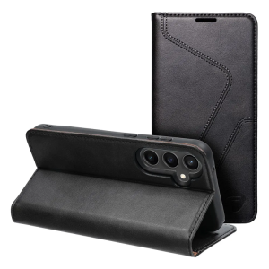 Forcell F-Protect preklopna maskica s RFID zaštitom za Samsung Galaxy S23 FE – Crna
