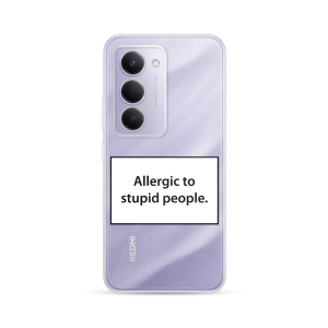 Silikonska Maskica za Redmi 15 - Allergic to Stupid People