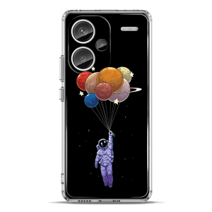 Silikonska Maskica za Redmi Note 13 Pro Plus - Space Balloon