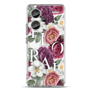 Silikonska Maskica za Redmi Note 13 Pro Plus - Floral 2