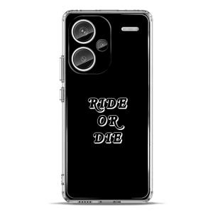 Silikonska Maskica za Redmi Note 13 Pro Plus - Ride Or Die