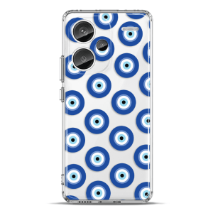 Silikonska Maskica za Redmi Note 13 Pro Plus - Evil Eye