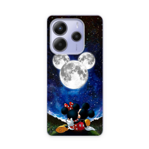 Silikonska Maskica za Redmi Note 14 (5G) - Cartoon Moon