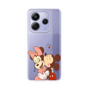 Silikonska Maskica za Redmi Note 14 (4G) - Mouse Kiss