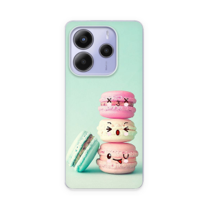 Silikonska Maskica za Redmi Note 14 (5G) - Happy Macarons