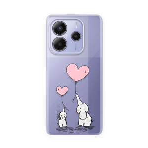 Silikonska Maskica za Redmi Note 14 (5G) - Elephant Heart