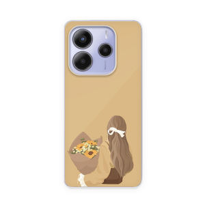 Silikonska Maskica za Redmi Note 14 (4G) - Flower bouquet