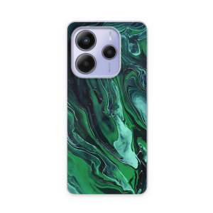Silikonska Maskica za Redmi Note 14 (5G) - Liquid Green