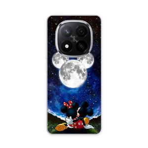 Silikonska Maskica za Redmi Note 14 Pro Plus - Cartoon Moon