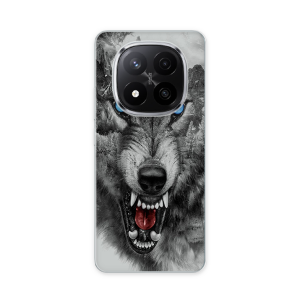 Silikonska Maskica za Redmi Note 14 Pro Plus - Lone Wolf