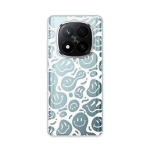 Silikonska Maskica za Redmi Note 14 Pro Plus - White Smiley