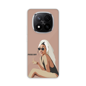 Silikonska Maskica za Redmi Note 14 Pro Plus - F*** off