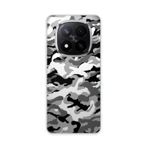 Silikonska Maskica za Redmi Note 14 Pro Plus - Camouflage - siva