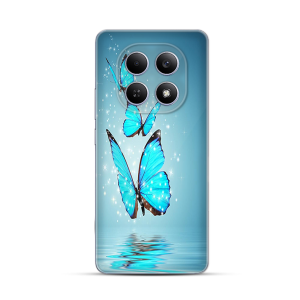 Silikonska Maskica za Redmi Note 15 - Blue Butterfly