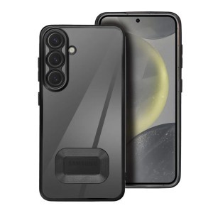 Kromirana prozirna maskica za Samsung Galaxy A36 - Crna