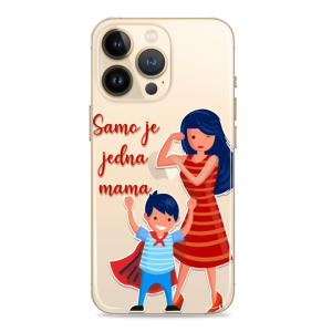 Silikonska maskica za mobitel - Samo je jedna mama - S254