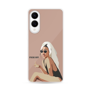 Silikonska Maskica za Galaxy S25 Edge - F*** of