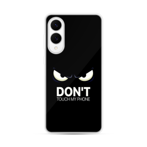 Silikonska Maskica za Galaxy S25 Edge - Don't Touch My Phone