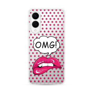 Silikonska Maskica za Galaxy S25 Edge - Red lips