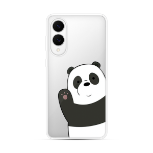 Silikonska Maskica za Galaxy S25 Edge - Hello Panda