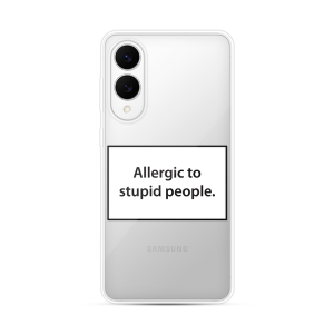Silikonska Maskica za Galaxy S25 Edge - Allergic to Stupid People